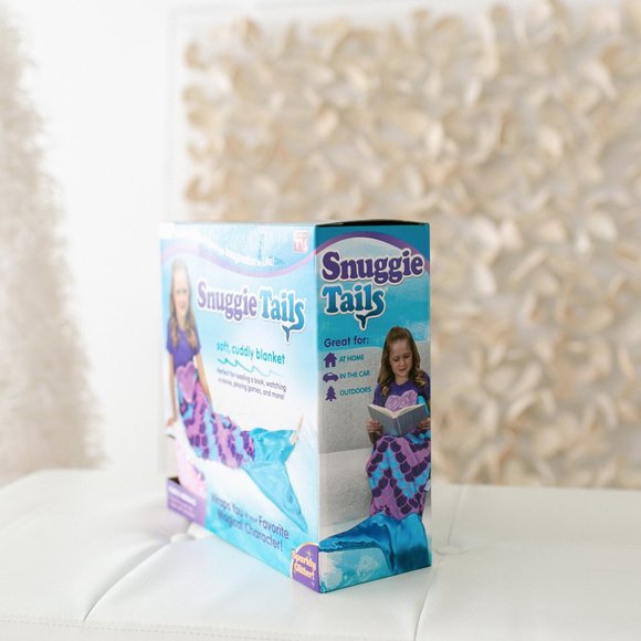 Snuggie Tails Soft, Cuddly Blanket Mermaid New Great Gift! - Picture 3 of 6